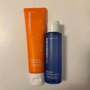 Ole Henriksen Truth Juice Cleanser and GlowOH Toner Duo